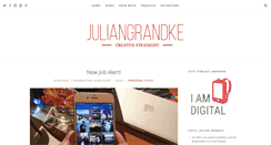 Desktop Screenshot of juliangrandke.de